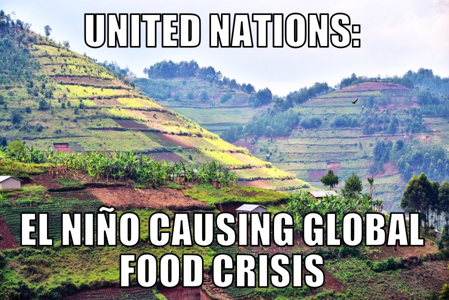 El Niño food crisis