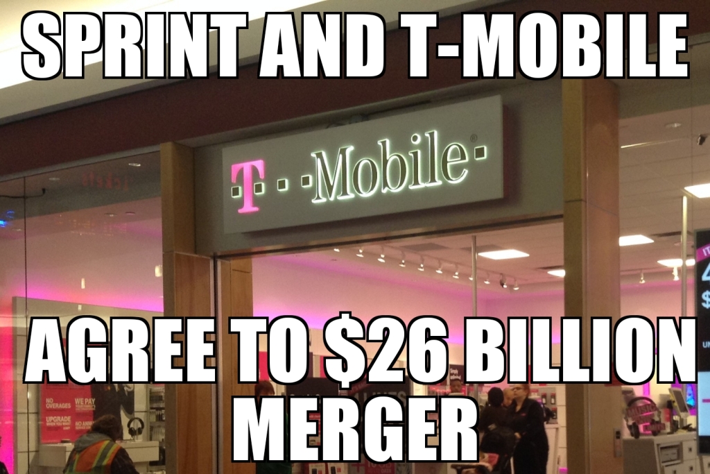 Sprint, T-Mobile agree to merger