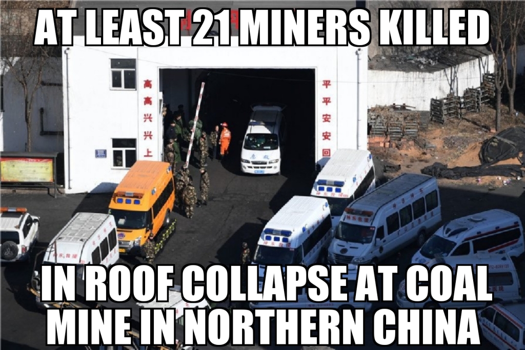 China mine collapse