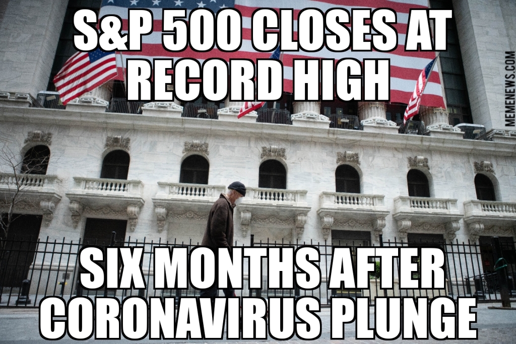 S&P 500 has record close