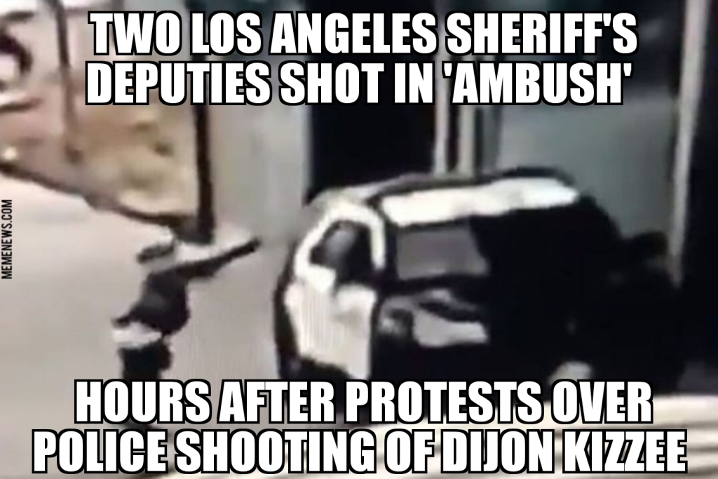 LASD officers shot in ambush