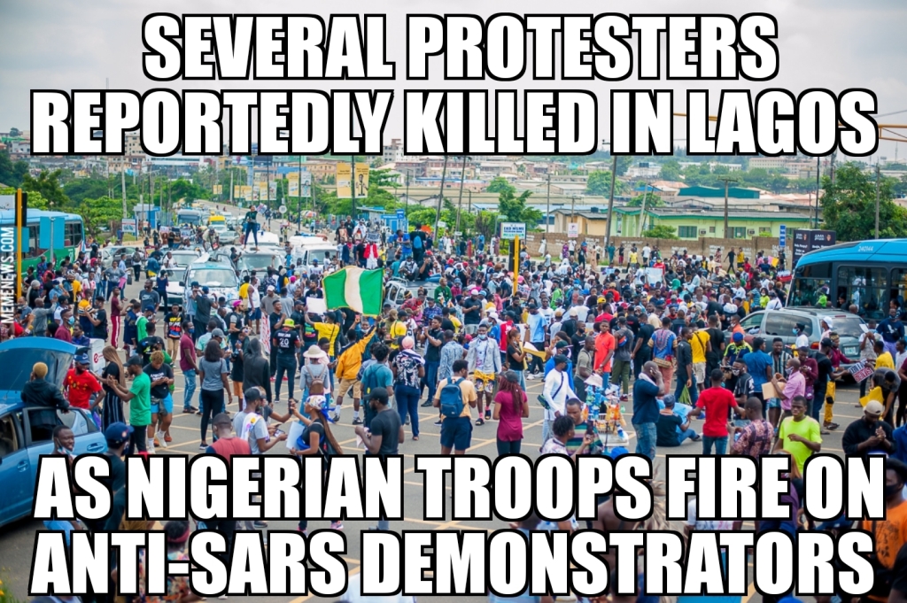 Protesters killed in Nigeria
