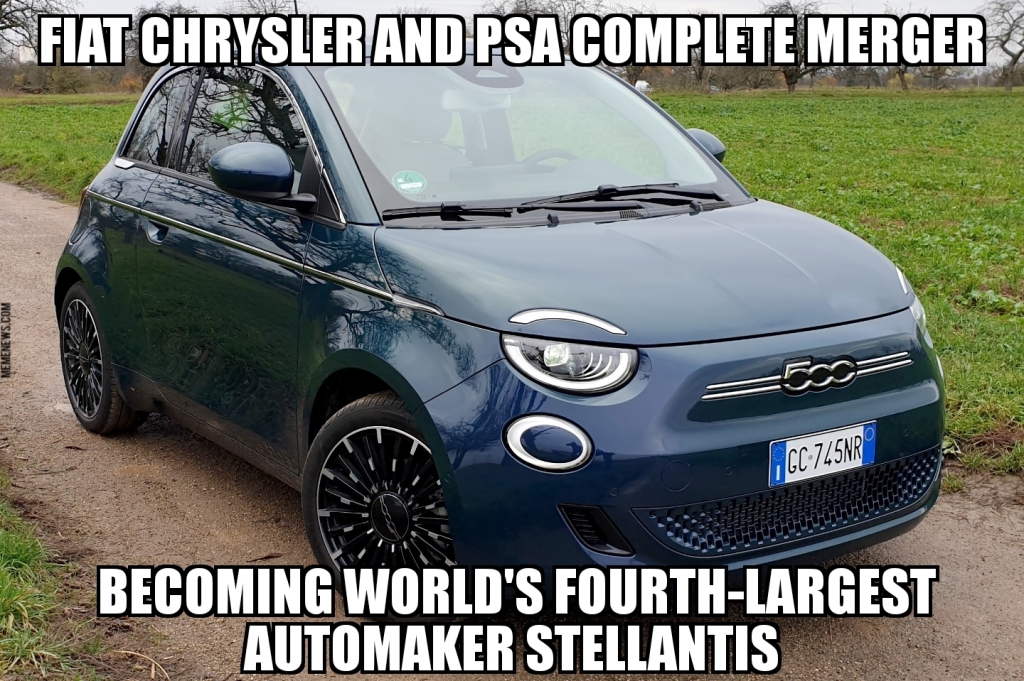 Fiat Chrysler and PSA merge, become Stellantis
