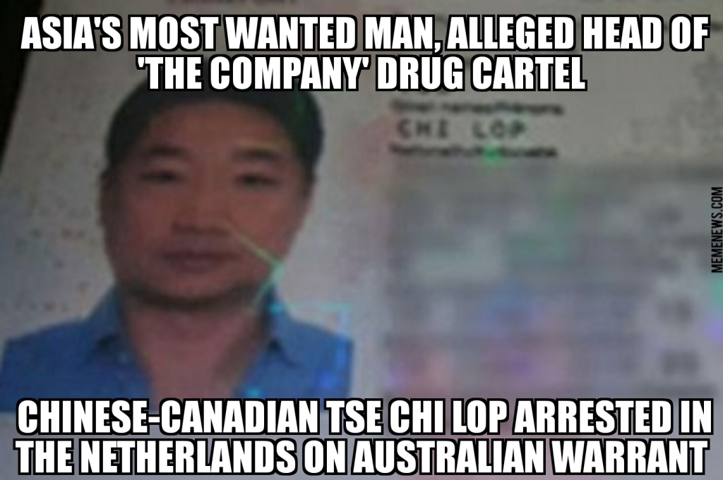 Tse Chi Lop arrested in The Netherlands