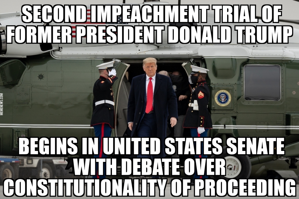 Trump impeachment trial begins in Senate