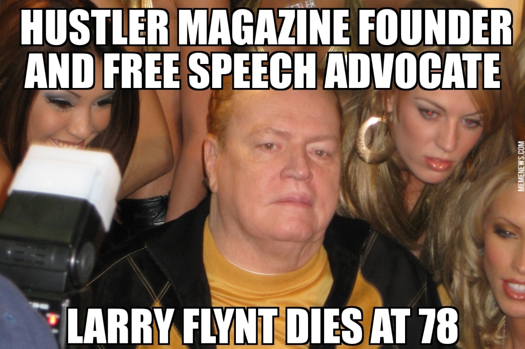 Larry Flynt dies