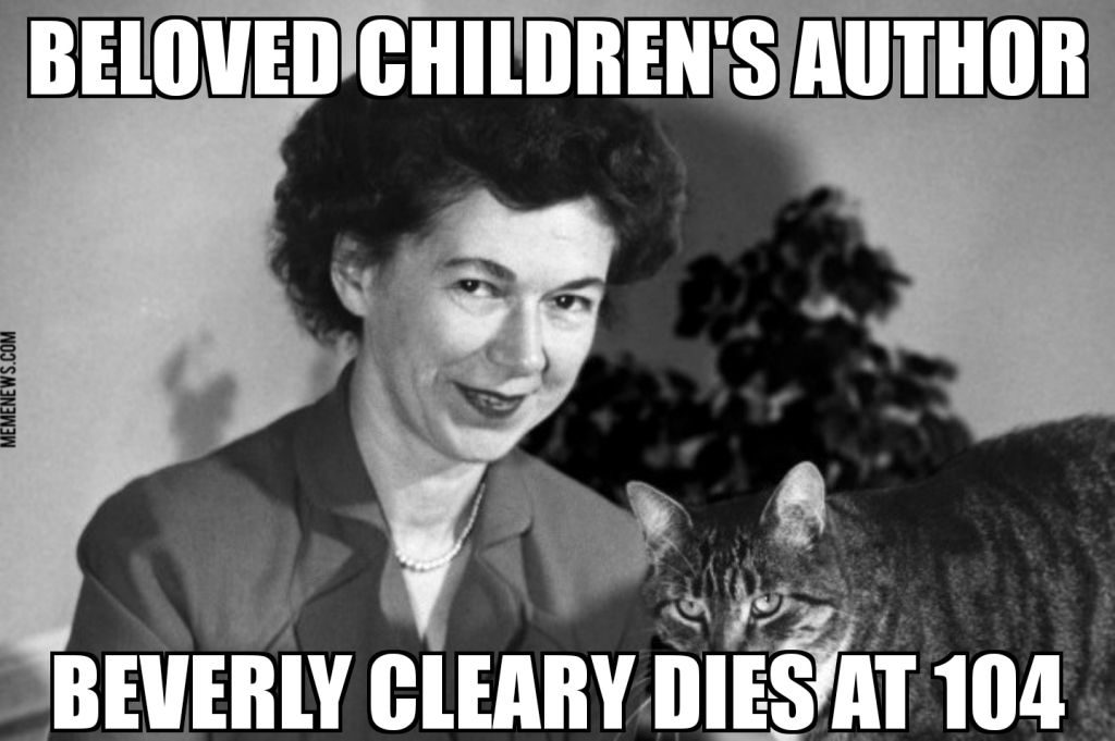 Beverly Cleary dies