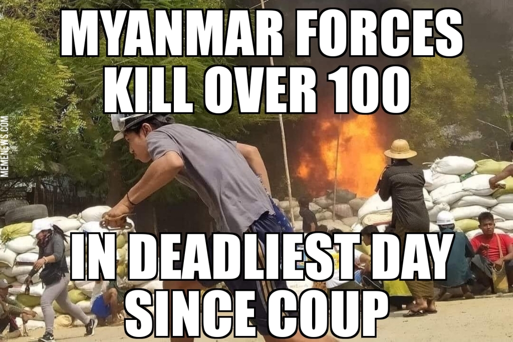 Myanmar sees deadliest day yet