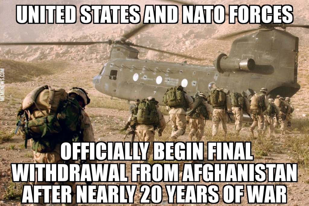 U.S. withdrawal from Afghanistan begins