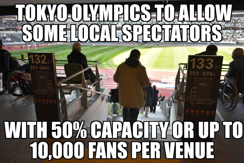 Tokyo Olympics to allow some spectators