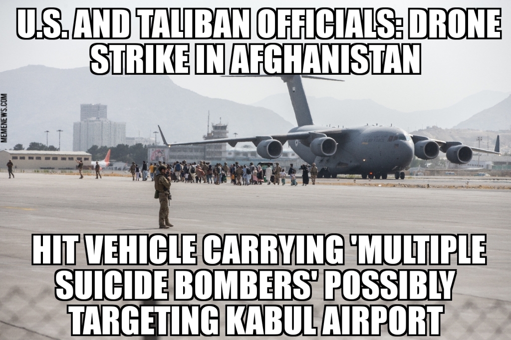 Afghanistan airstrike targets suicide bombers