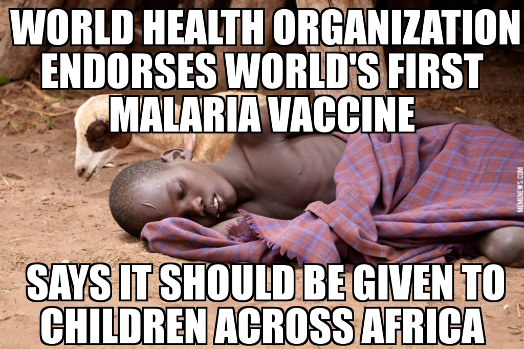 WHO endorses first malaria vaccine