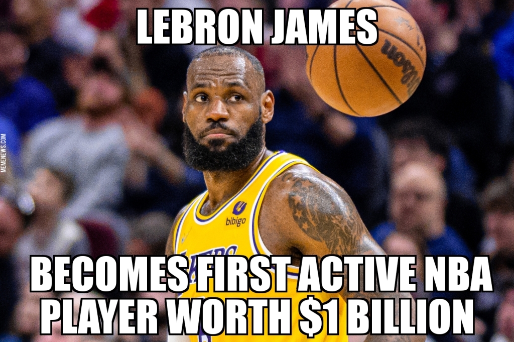 LeBron becomes billionaire