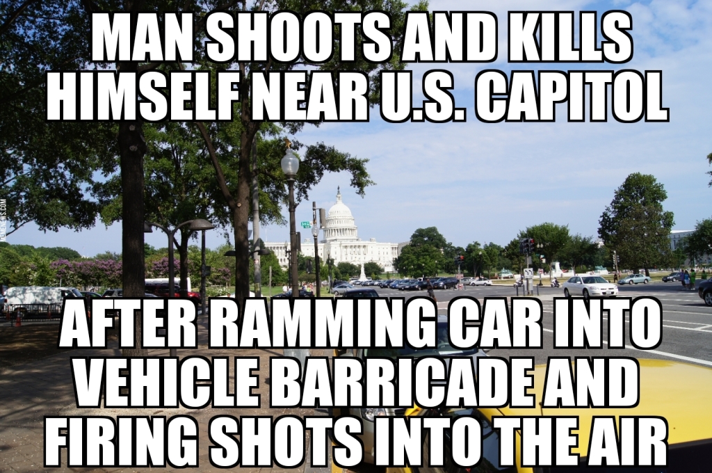 Man kills self near Capitol