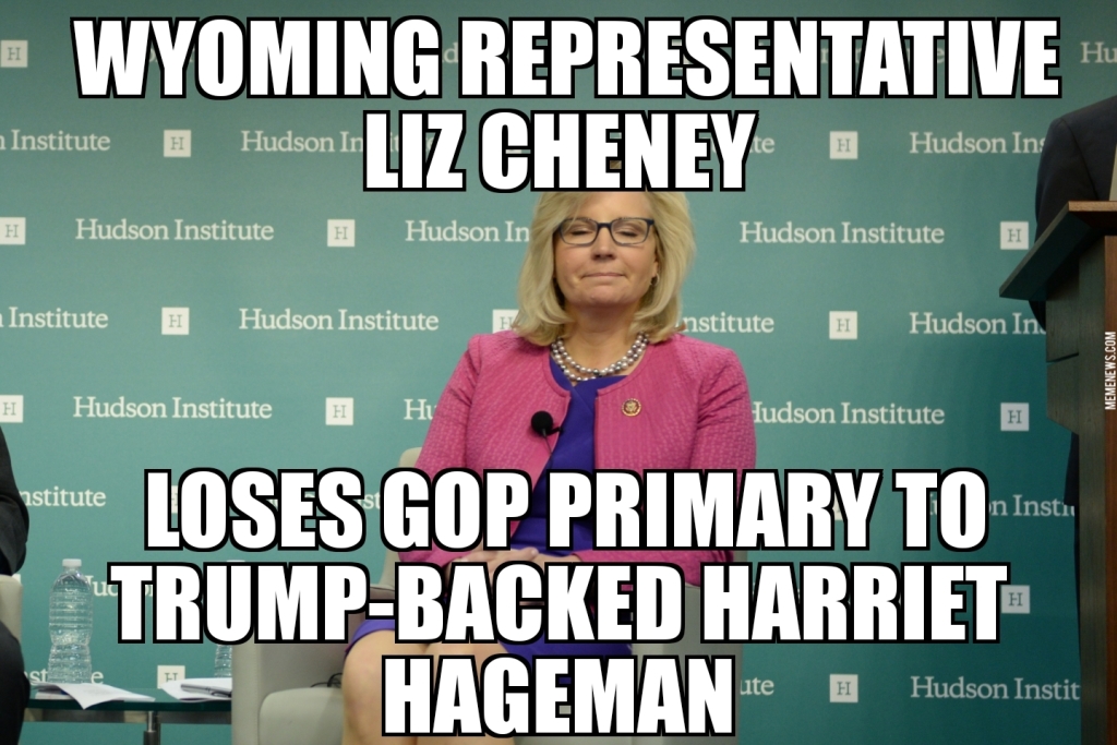 Liz Cheney loses primary