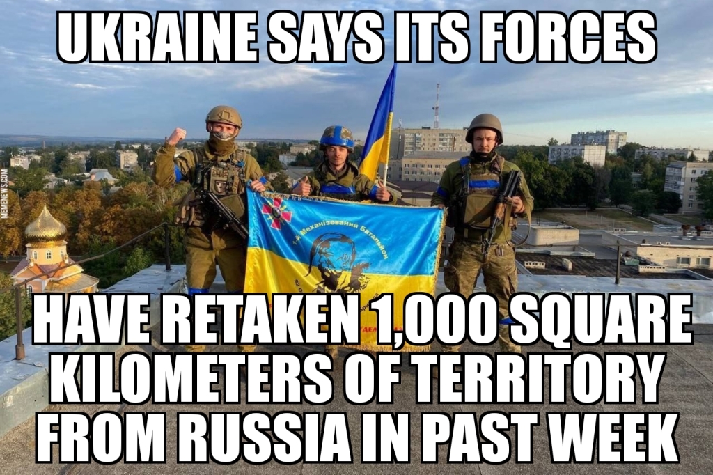 Ukraine retakes territory