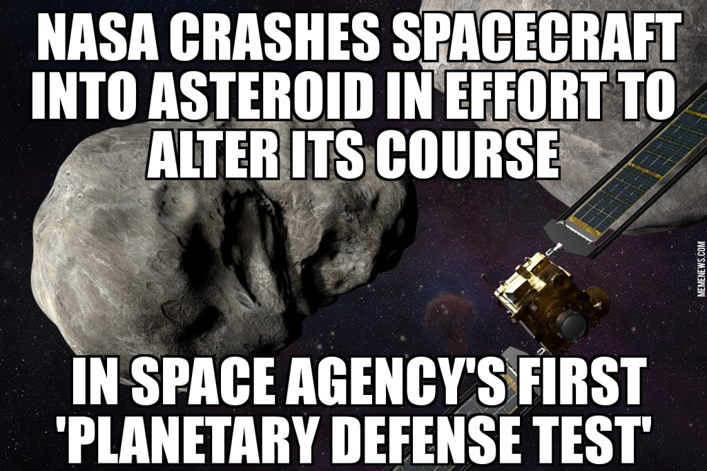 NASA ‘planetary defense test’