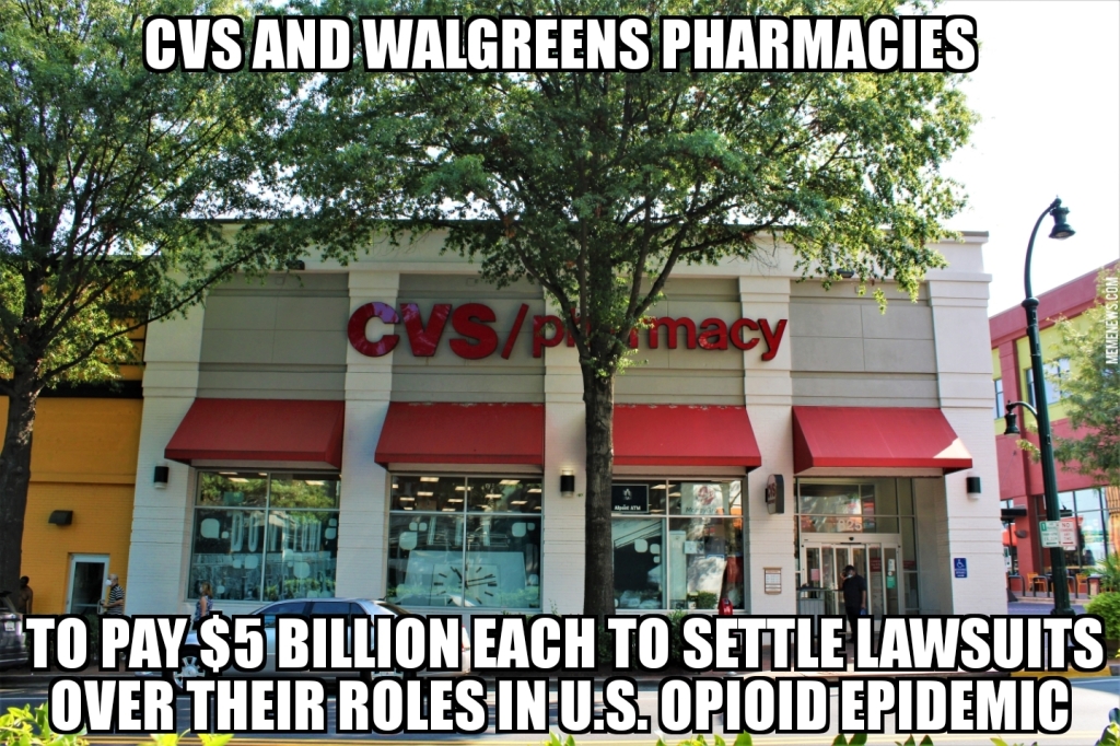 CVS, Walgreens opioid settlements